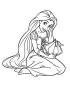 Rapunzel Tô Màu Trực Tuyến